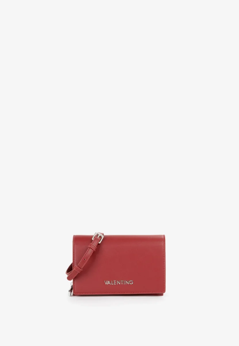 BOLSO VALENTINO EMBER MONEDERO INTEGRADO ROJO OSCURO - Imagen 2