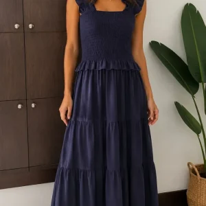 Vestido Nido Abeja Magalie