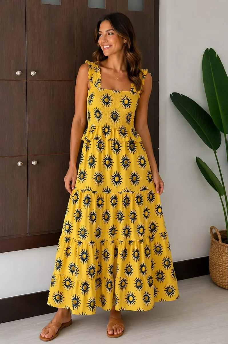 Vestido Nido Abeja Soleil - Imagen 2