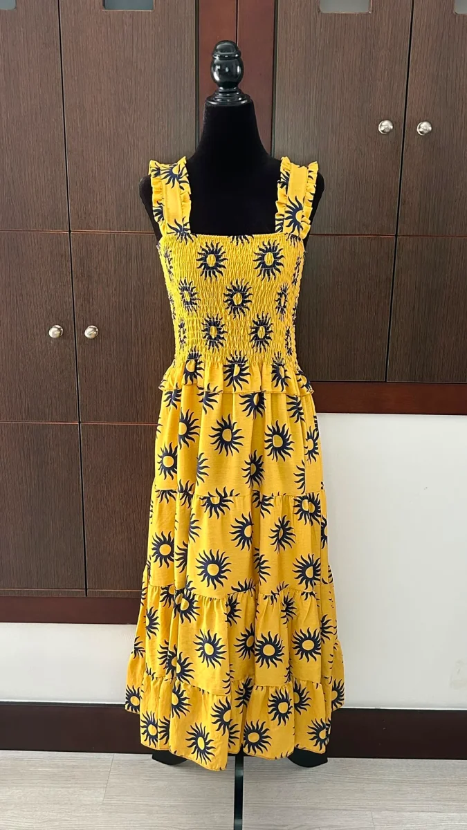 Vestido Nido Abeja Soleil - Imagen 3