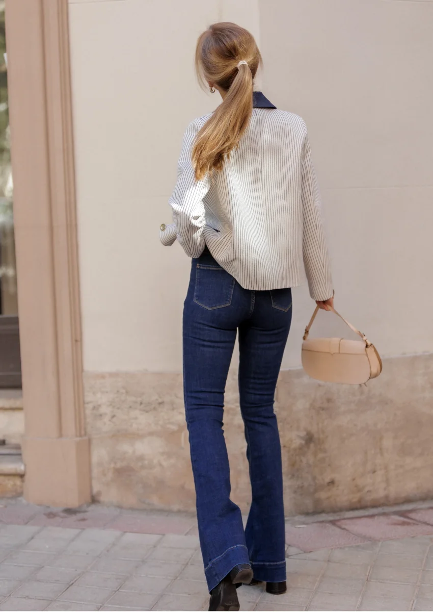 Jeans Flare dark - Imagen 5