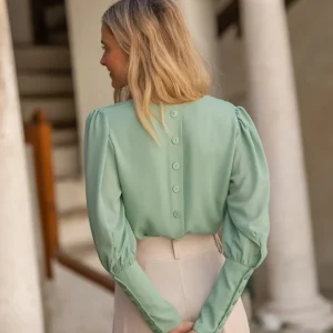 Blusa Paloma aqua