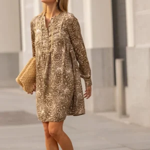 Vestido Cindy kaki