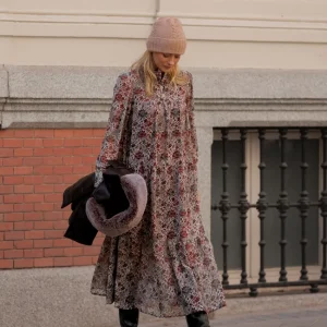 Vestido Rimba café