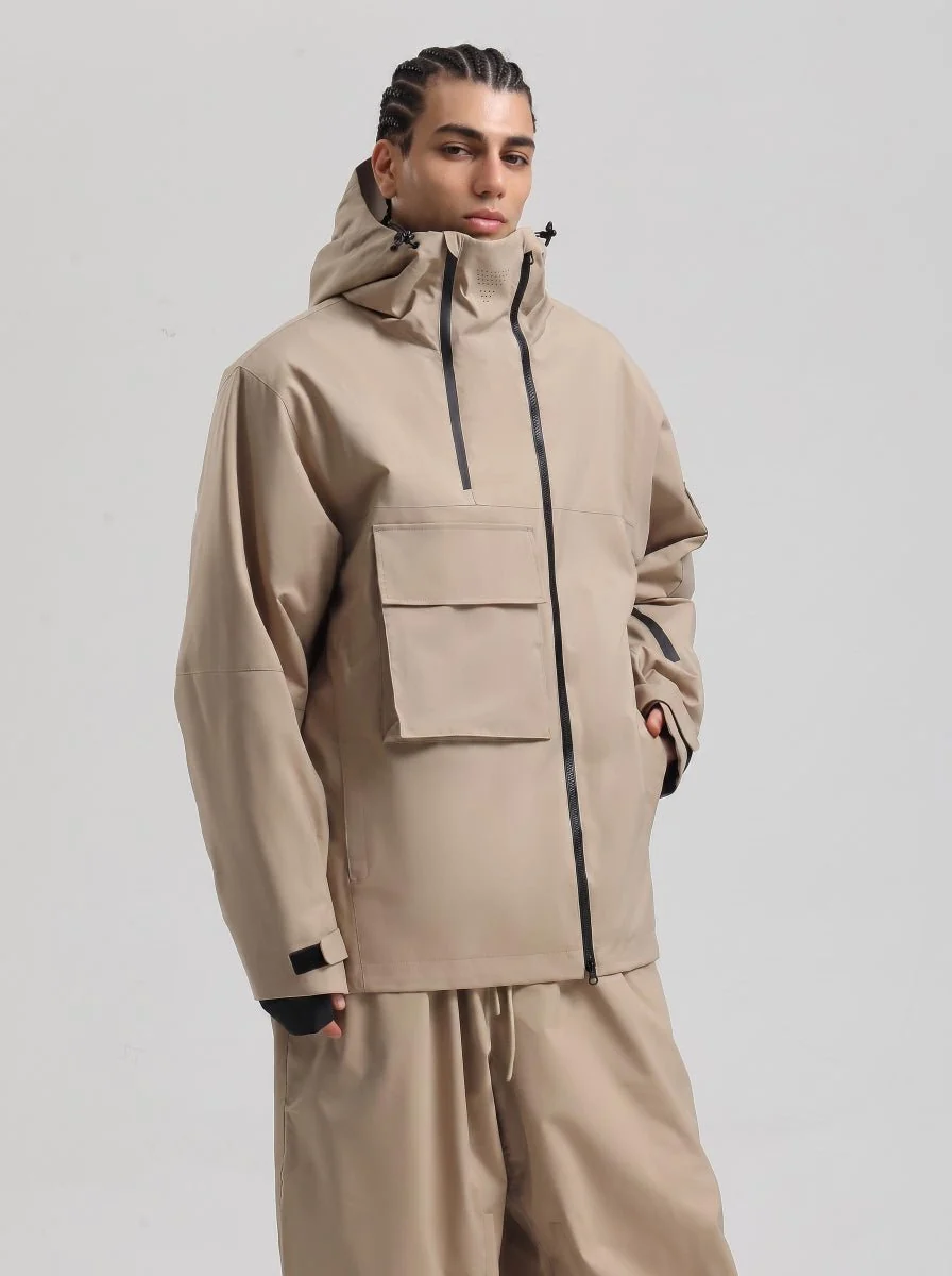 Men's Windproof Ski Jacket - Imagen 8