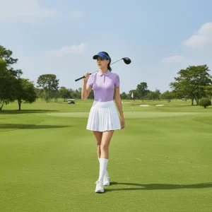 UPF50+ Pleated Golf Skirt