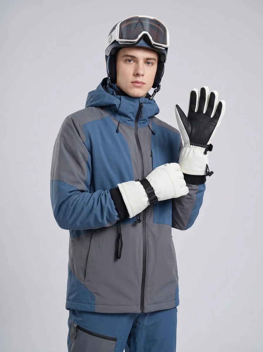 Waterproof Thermal Ski Gloves - Imagen 4