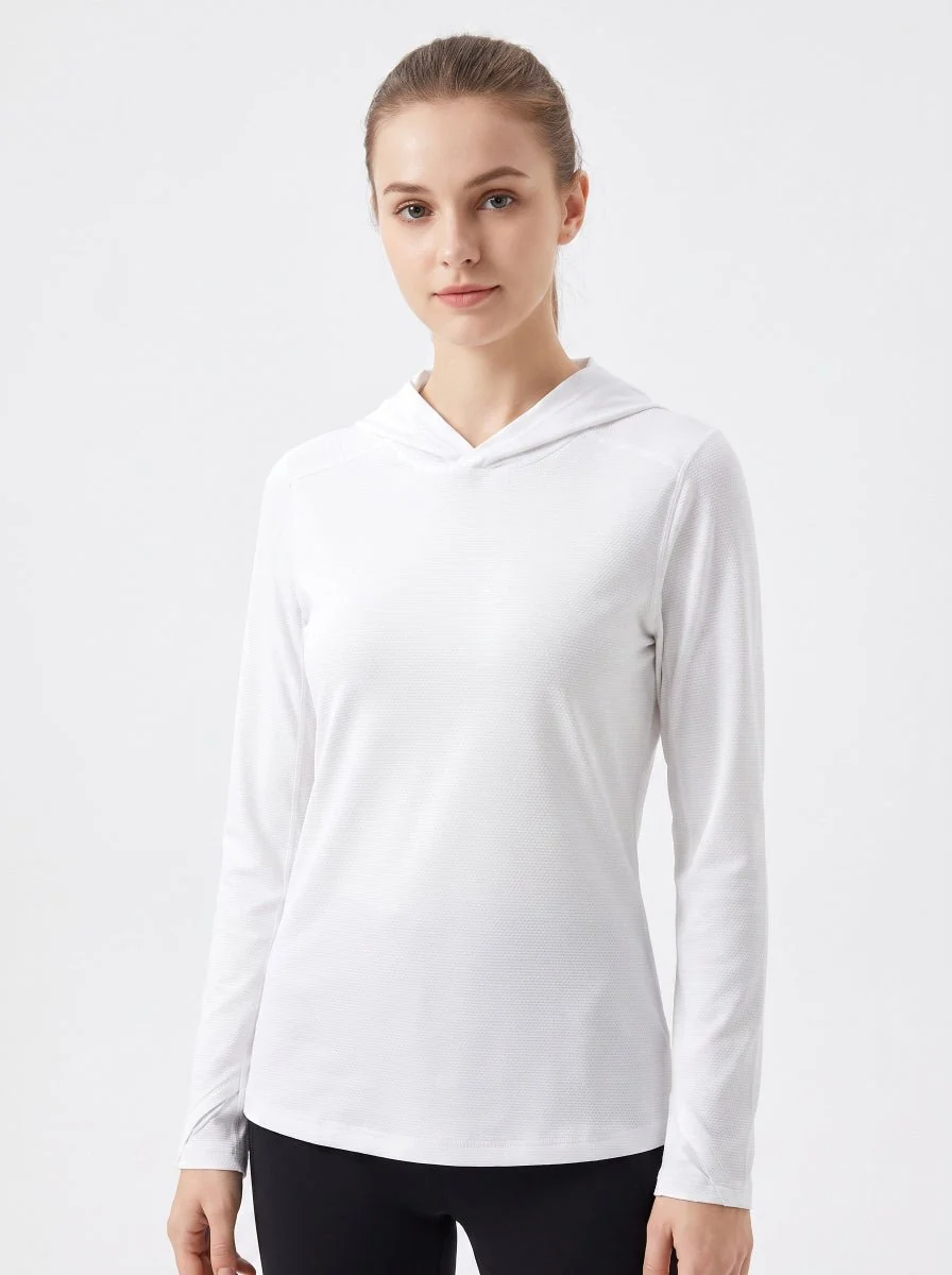 Women's UV Hooded T-shirt - Imagen 3
