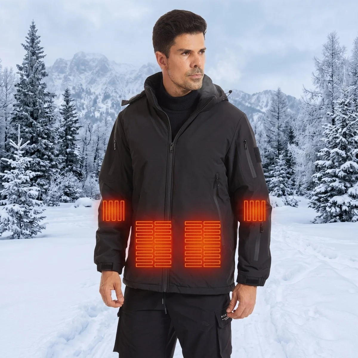 Men’s Heated Softshell Jacket - Imagen 7