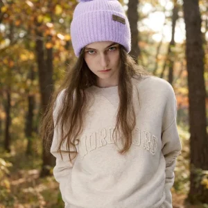 Women Cashmere Blend Pom Knit Beanie Hat