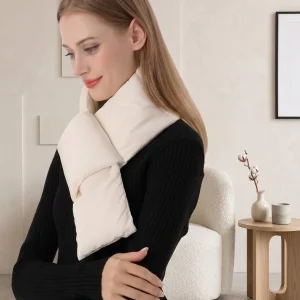Women Padded Warm Scarf