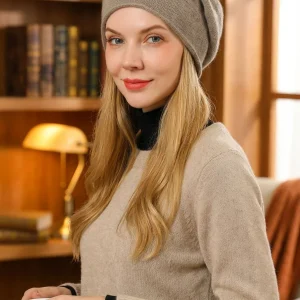 Women Slouchy Knitted Beanie Hat