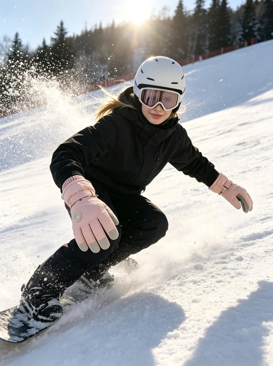 Women's Thick Warm Ski Gloves