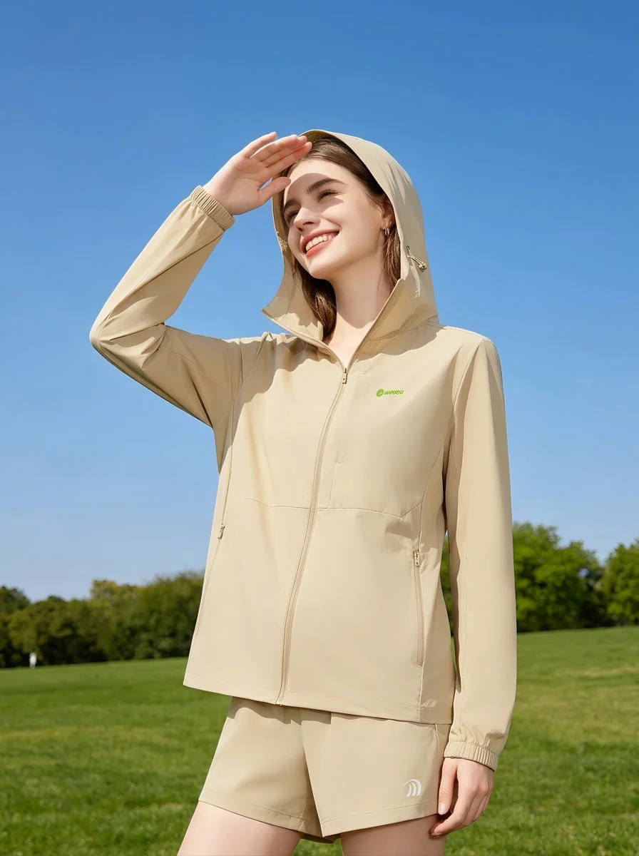 UPF50+ Water-Repellent Hooded Jacket - Imagen 9