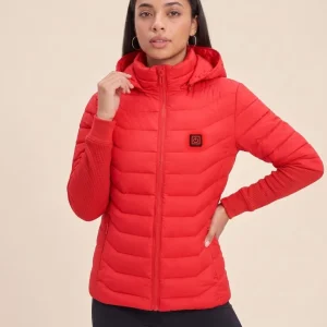 Women's Duck Down Heated Puffer Jacket