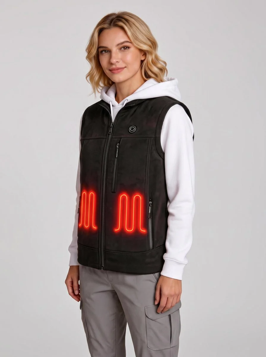 Women's Soft-shell Heated Vest - Imagen 4