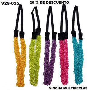 SA29-035C VINCHA MOSTASILLA COLOR 20% DE DESCUENTO