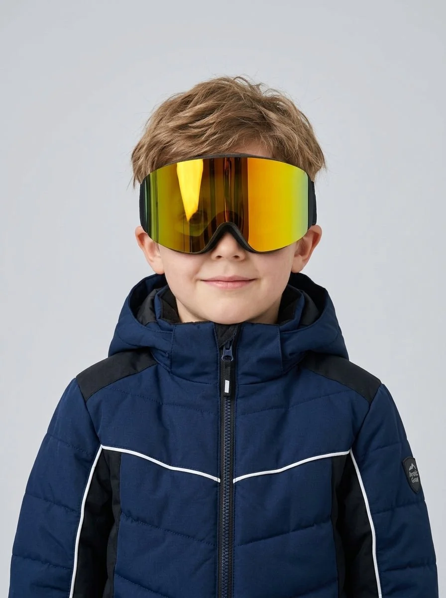 Children Magnetic Cylindrical Anti‑Fog Ski Goggles - Imagen 7