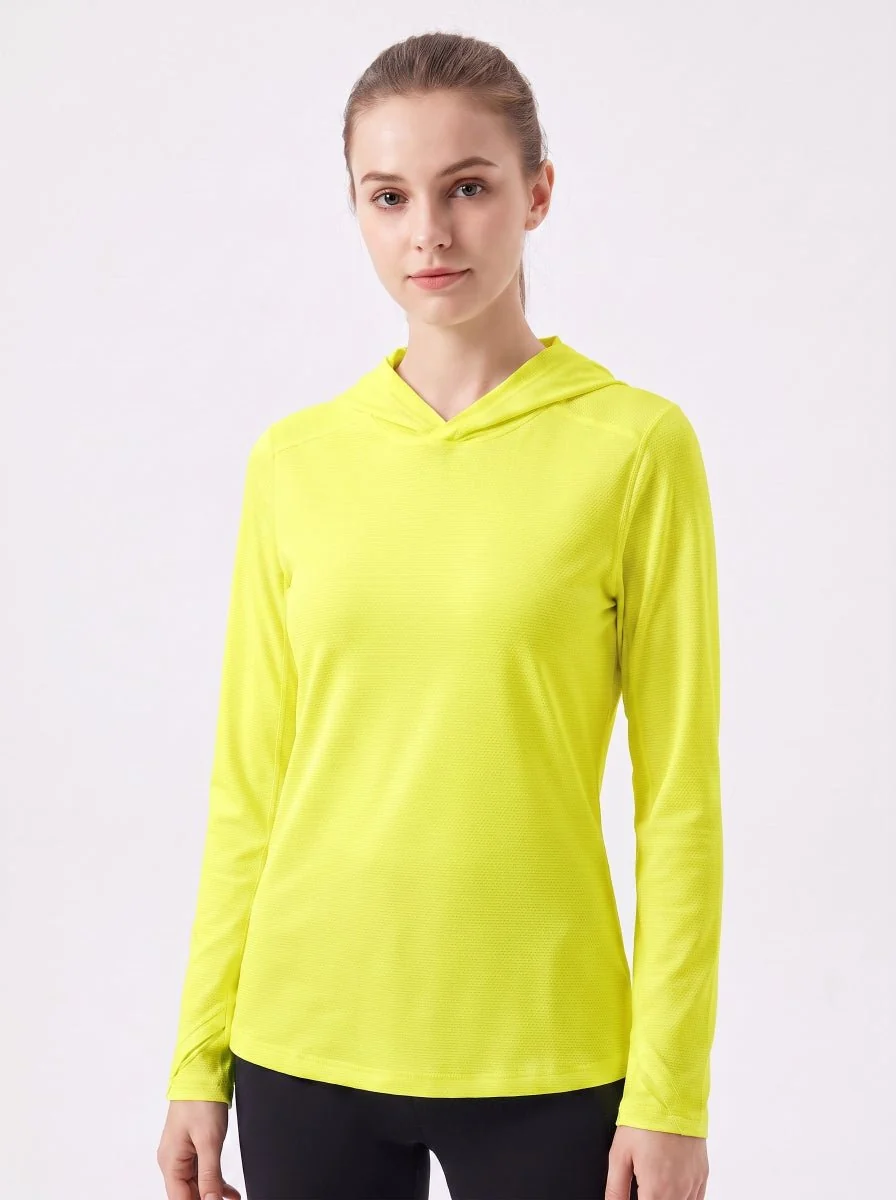 Women's UV Hooded T-shirt - Imagen 4