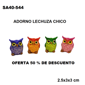 SA40-544 ADORNO LECHUZA POLIRESINA
