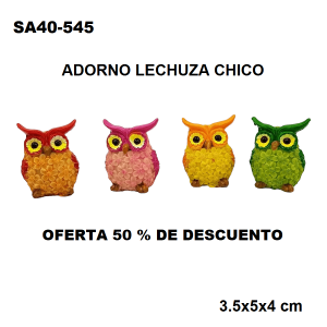 SA40-545 ADORNO LECHUZA POLIRESINA