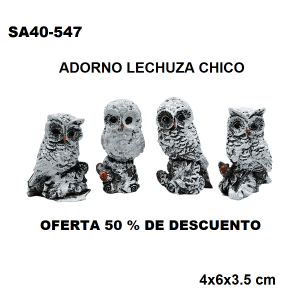 SA40-547 ADORNO LECHUZA POLIRESINA