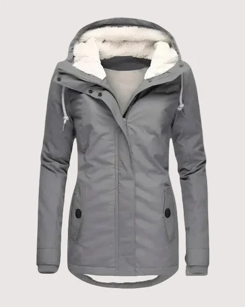 Abrigo impermeable con capucha – Giulia - Imagen 8
