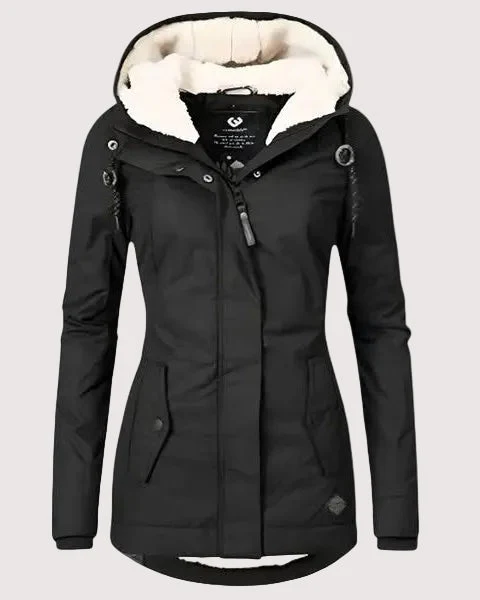 Abrigo impermeable con capucha – Giulia - Imagen 9