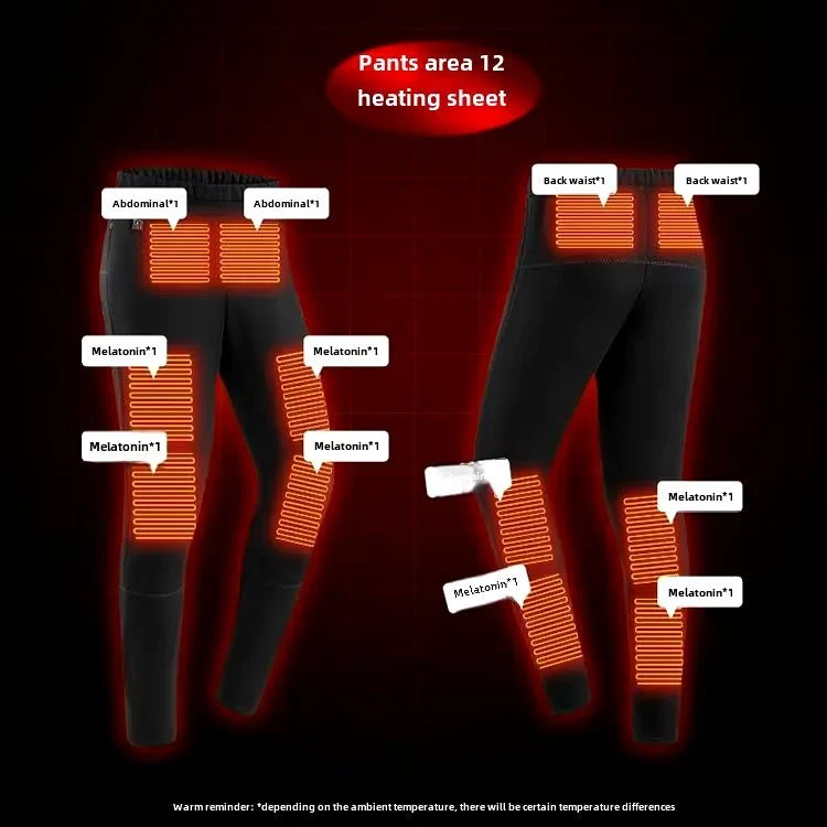 Men's 28 Area Heated Thermals - Imagen 8
