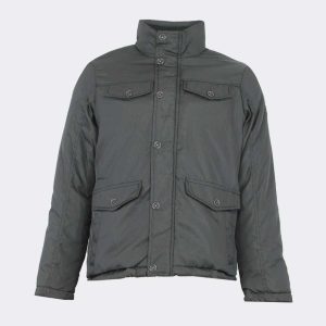 Anorak hombre multi bolsillos con cremallera y tapeta con botones
