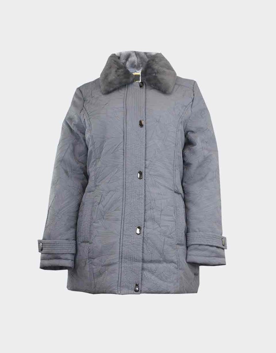 Anorak de mujer tejido con relieve - Imagen 2
