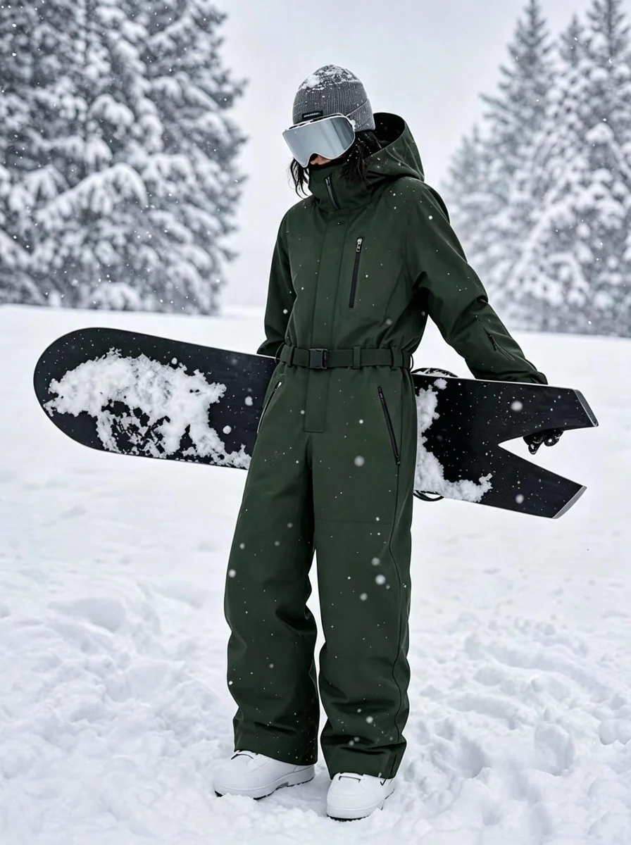 One‑Piece Waterproof Ski Jumpsuit - Imagen 3