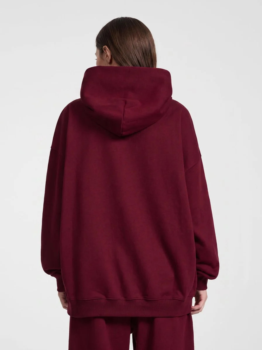 Heavyweight Plain French Terry Hoodie - Imagen 7