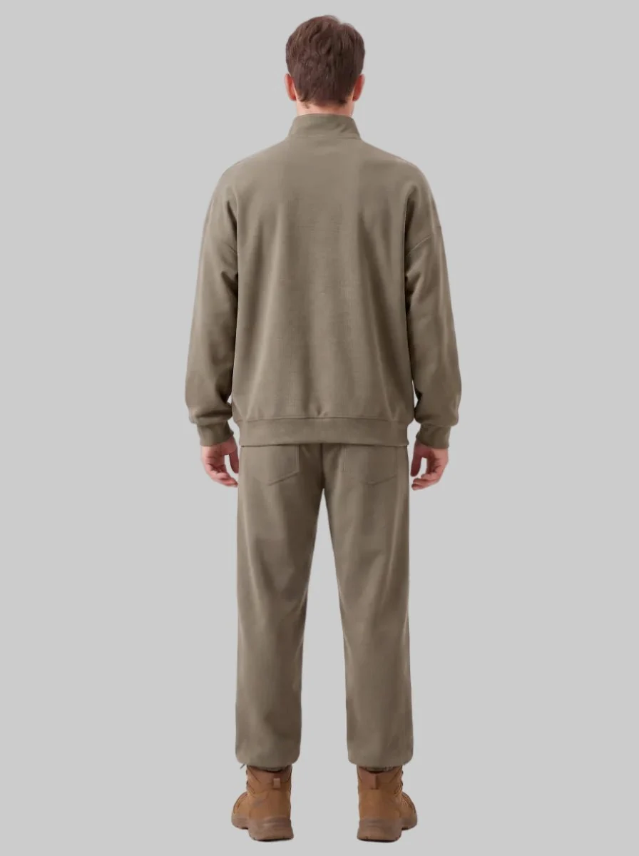 Men's Quarter Zip Sweatshirt - Imagen 4