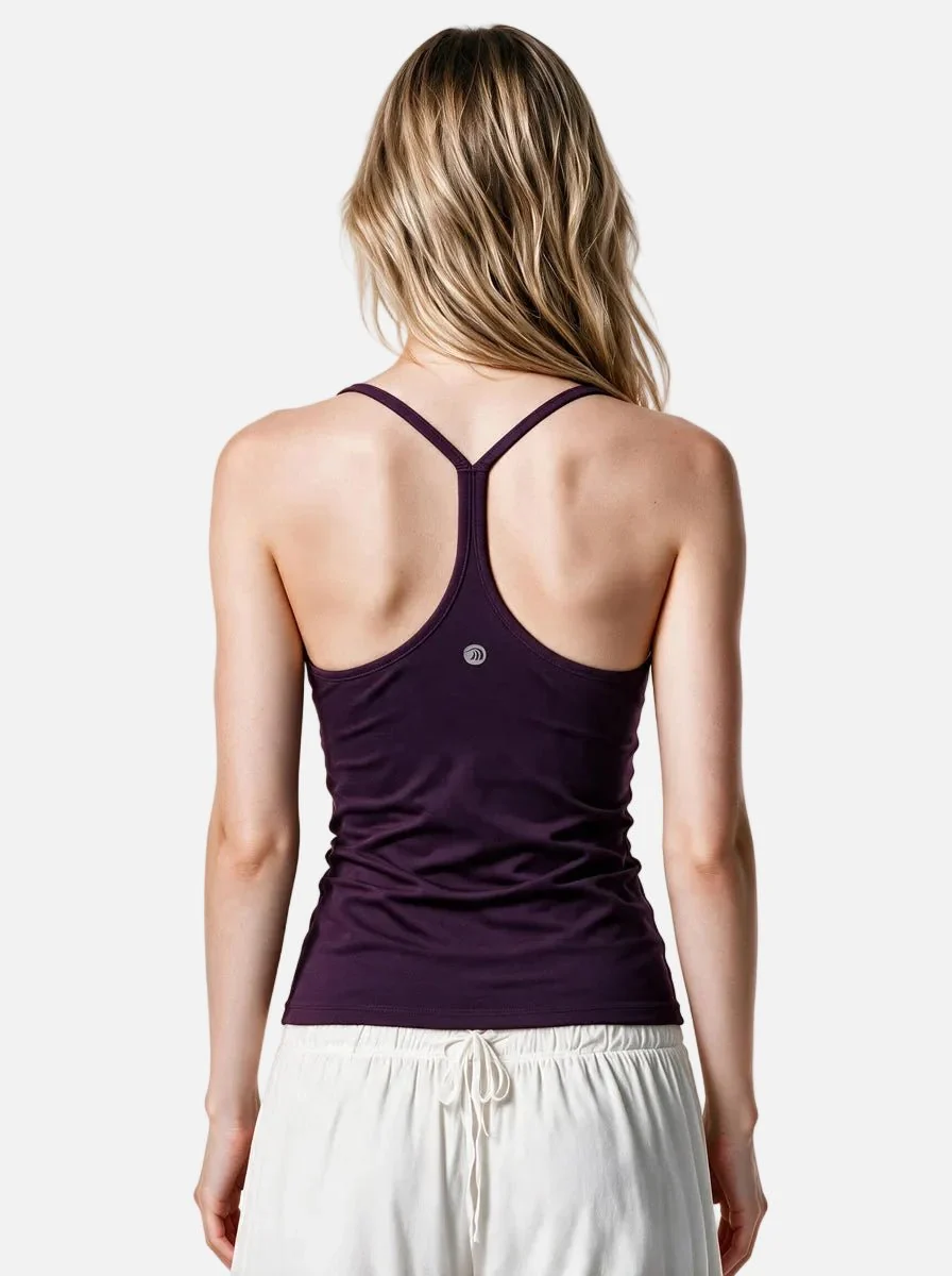 Ribbed Spaghetti Strap Bra Tank - Imagen 3