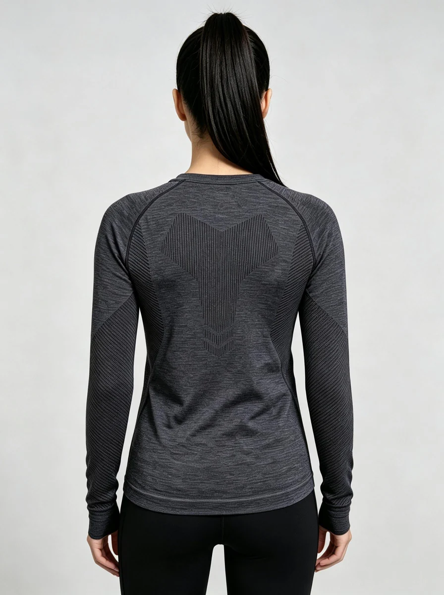 Women's Long Sleeve Fitness Top - Imagen 9