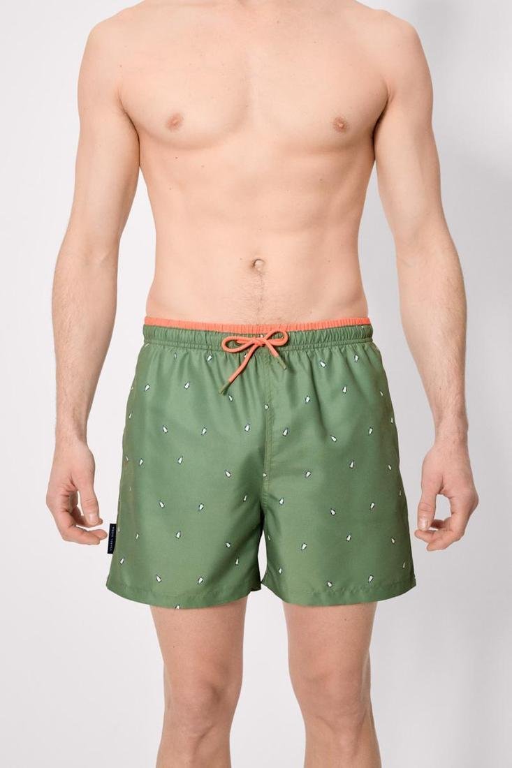 Bañador de Hombre Corto Ysabel Mora 30392 – Estampado Pingüinos - Imagen 2