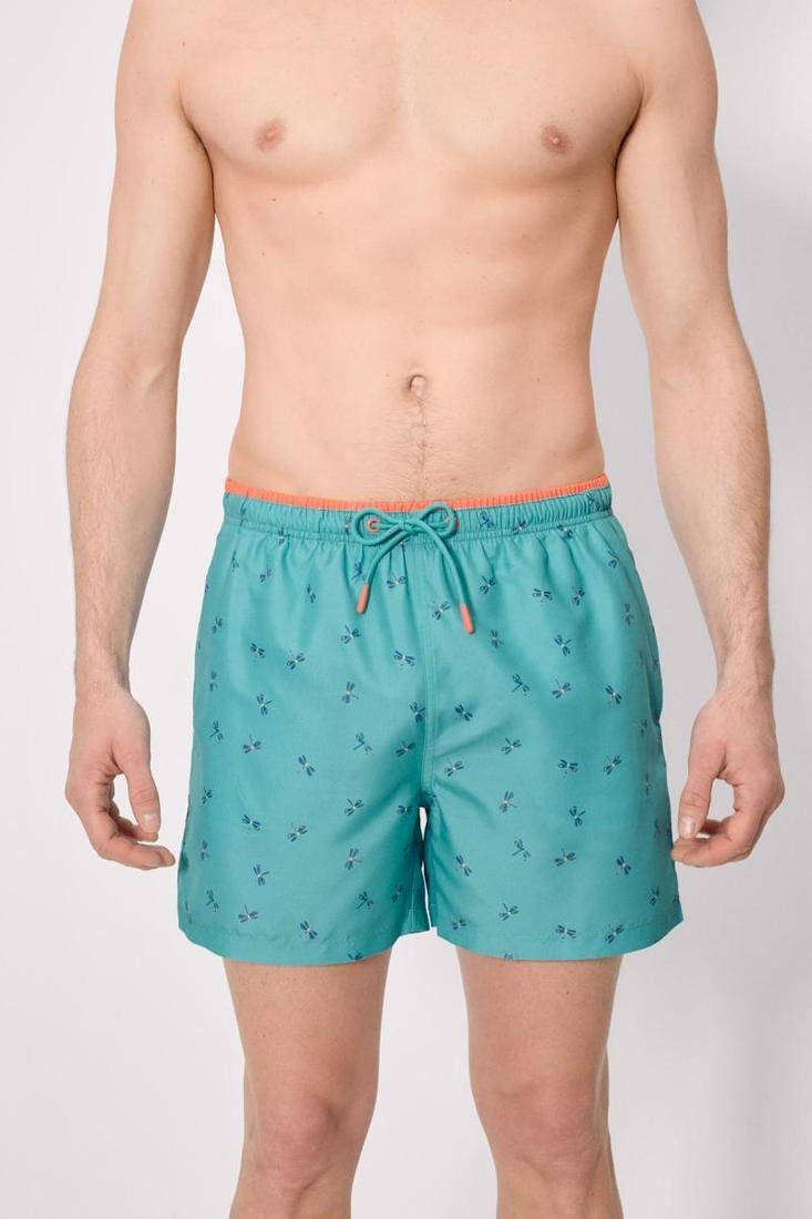 Bañador Hombre Ysabel Mora Azul Libélulas. 90390