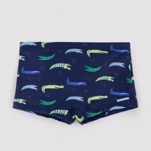 Bañador Bóxer Infantil Ysabel Mora Cocodrilos 93084 – Tejido Elástico Secado Rápido