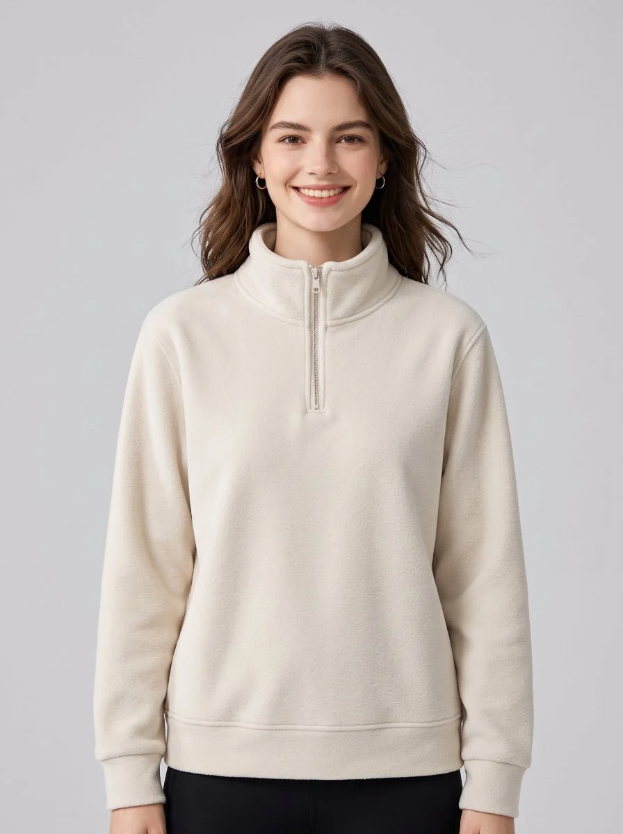 Women's Fleece Pullover Sweatshirt - Imagen 3