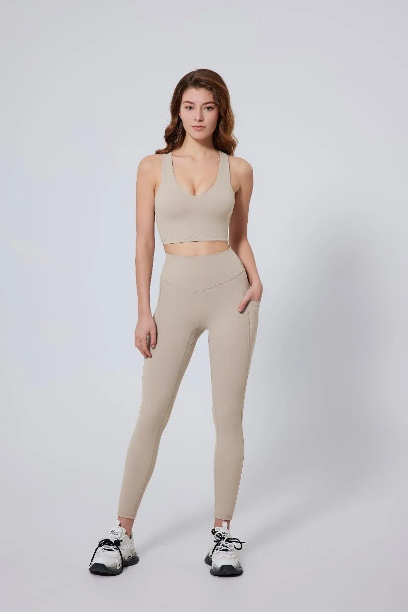 High-Waist Butt Lift Yoga Leggings - Imagen 8