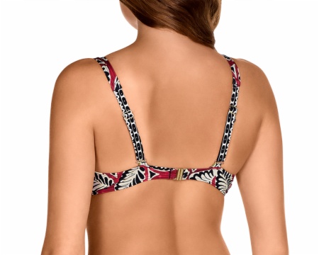 Bikini de Copa D con Aros Dolores Cortés 2622 | Braga con Lazos Ajustables - Imagen 3