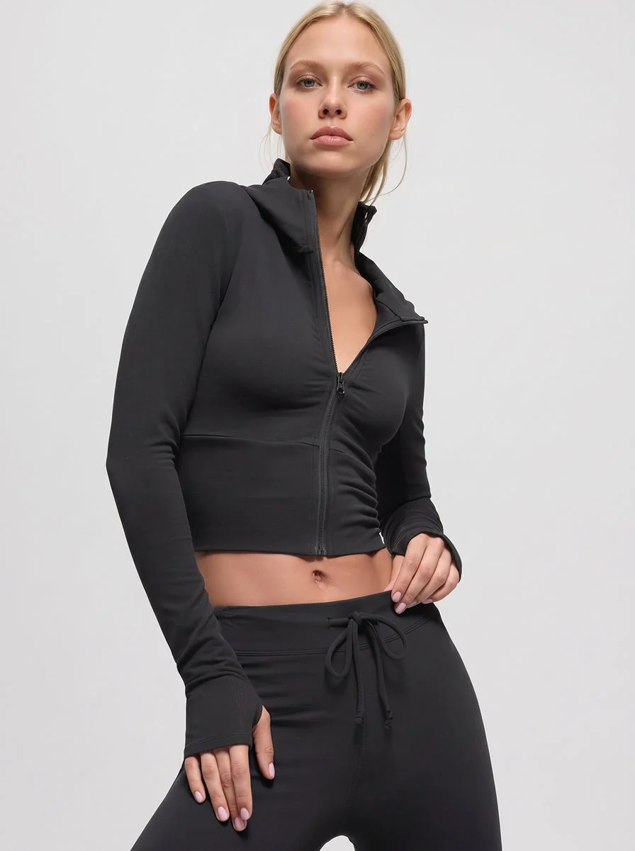 Fitted Zip Hoodie - Imagen 3