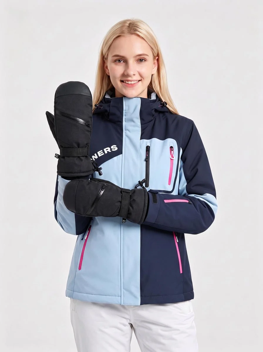 Insulated Winter Snowboard Mittens - Imagen 5