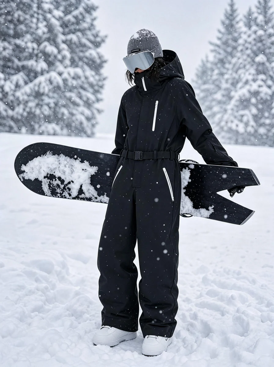 One‑Piece Waterproof Ski Jumpsuit - Imagen 4