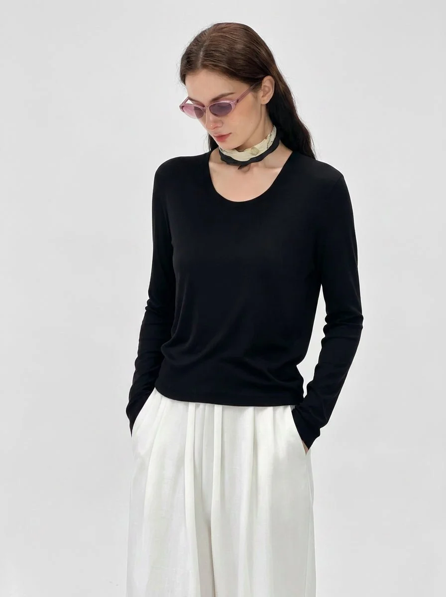 U-Neck Long Sleeve Top UPF50+ - Imagen 7