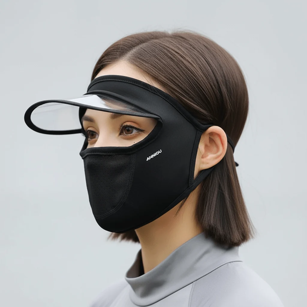 Sun Protection Brim Face Mask - Imagen 3