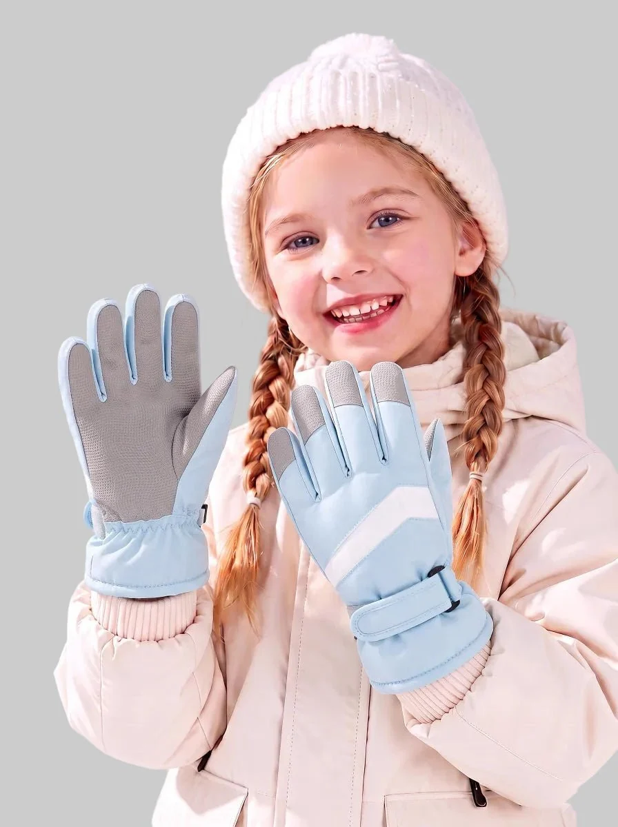 Children Thermal Insulated Ski Gloves - Imagen 6