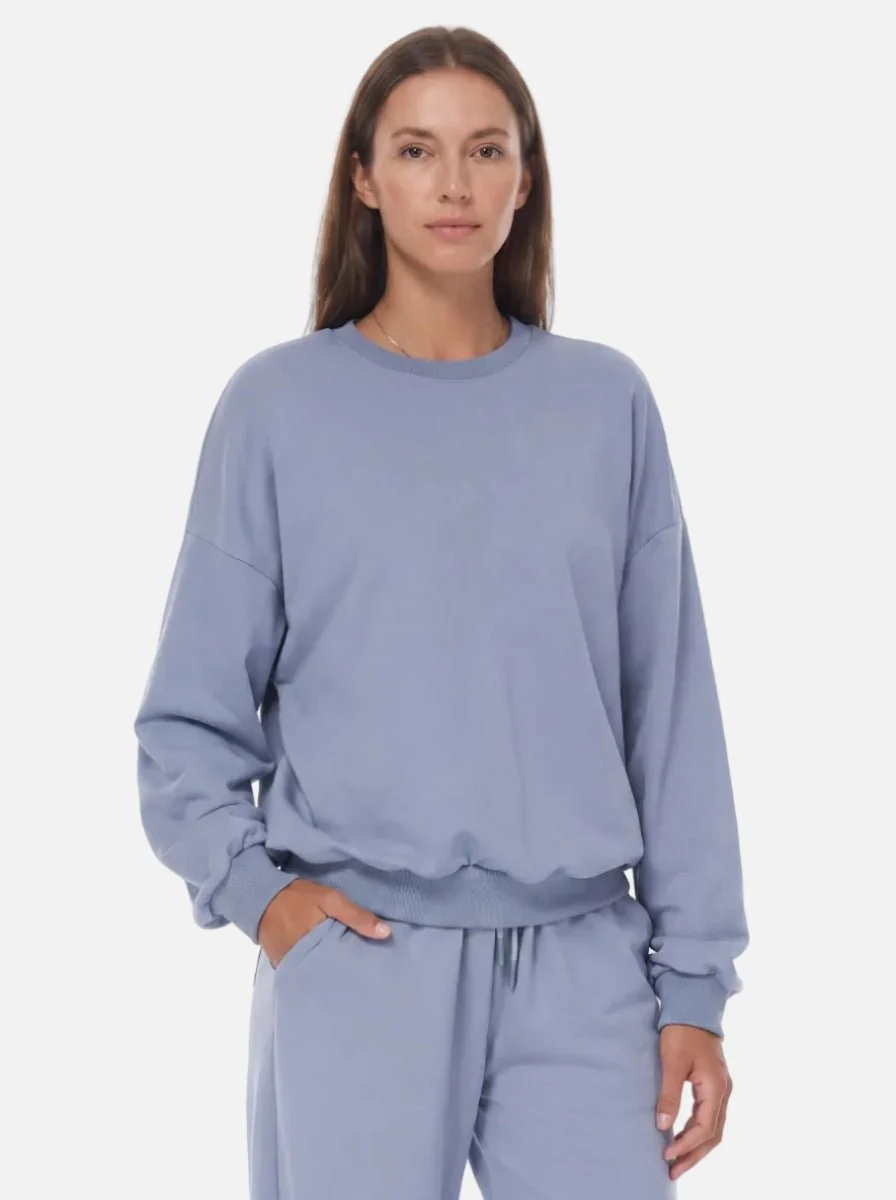Relaxed Fit Crewneck Sweatshirt - Imagen 8