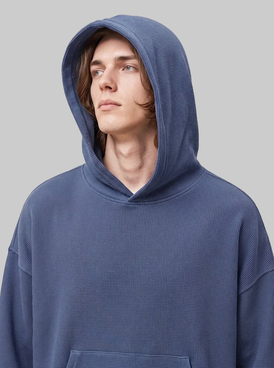 Men's Waffle Hooded Sweatshirt - Imagen 9